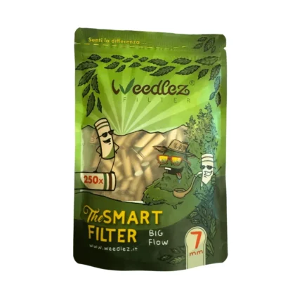 WEEDLEZ - FILTRI AI CARBONI ATTIVI | BIG FLOW Ø 7mm - 250pz.