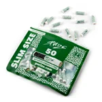 PURIZE - FILTRI AI CARBONI ATTIVI | SLIM DISPLAY 10 CONFEZIONI - BIANCO 50 PZ