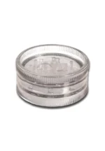GRINDER TRANSPARENT PLASTIC | 2 PARTS 50x25mm - Image 2
