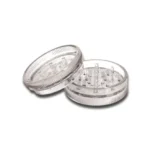 GRINDER TRANSPARENT PLASTIC | 2 PARTS 50x25mm
