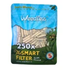 WEEDLEZ - FILTROS DE CARBONO ACTIVO | SLIM Ø 5mm - 250pcs.