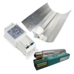 KIT HORTI COMPACT GEAR CON BULBO GROXPRESS SYLVANIA 400W CRESCITA E FIORITURA