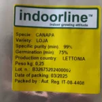 SEMI DI CANAPA VARIETA' LOJA CE | 0,250 Kg