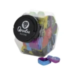 QNUBU - SILICONE CONTAINERS WITH DISPLAY | HEART 18ml 50pcs