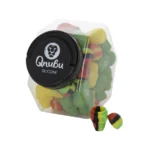 QNUBU - CONTENEDORES DE SILICONA CON DISPLAY | SKULL 15ml 40pcs