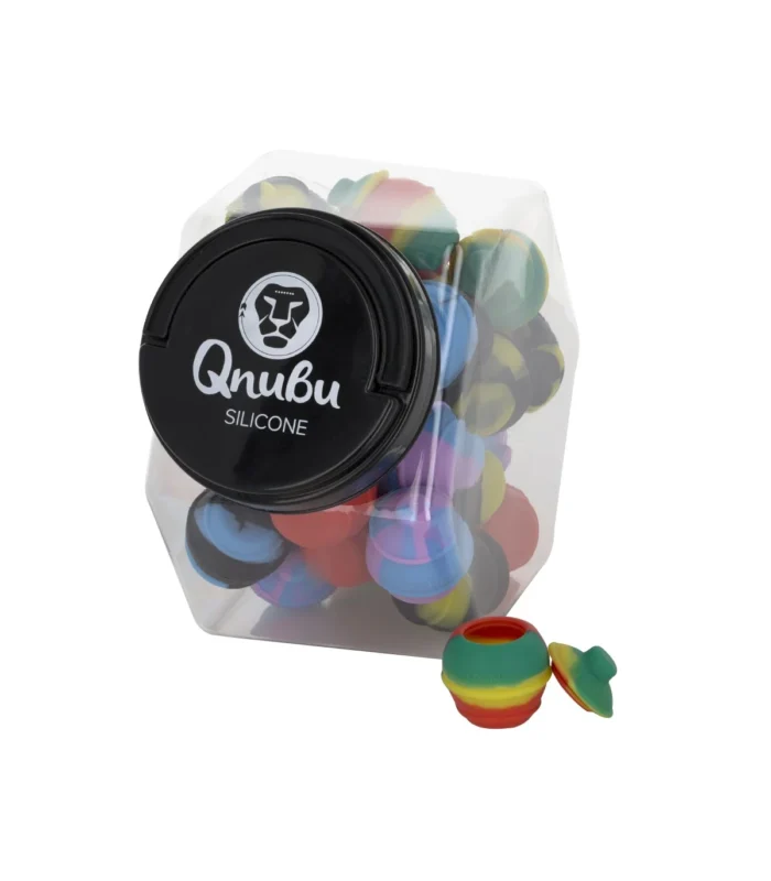 QNUBU - CONTENANTS EN SILICONE AVEC AFFICHAGE | CAN 35ml 30pcs – Image 1