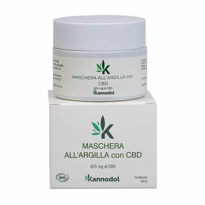 KANNODOL - MASCARILLA DE ARCILLA CON CBD | 50ml - Imagen 1