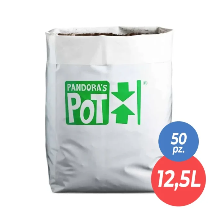 PANDORA'S POT - VASO IN PLASTICA LEGGERA 50pz. | 18x20x45h cm - 12,5L - Imagen 1
