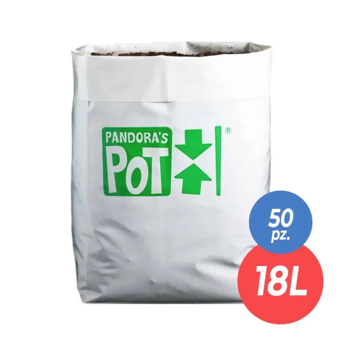 PANDORA'S POT - VASO IN PLASTICA LEGGERA 50pz. | 22x24x47h cm - 18L - immagine 1
