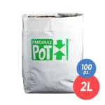 PANDORA'S POT - VASO IN PLASTICA LEGGERA 100pz. | 10x12x30h cm - 2L