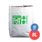 PANDORA'S POT - VASO IN PLASTICA LEGGERA 50pz. | 15x13x43h cm - 8L
