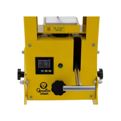 QNUBU - HYDRAULISCHE ROSIN PRESSE PRO-ROT | PLATTE 12x12cm DRUCK 10TON. – Bild 2
