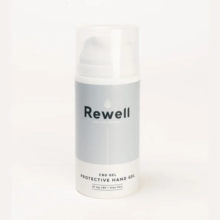 REWELL - CBD PROTECTIVE HAND GEL | 100ml 25mg CBD + ALOE VERA - Image 1