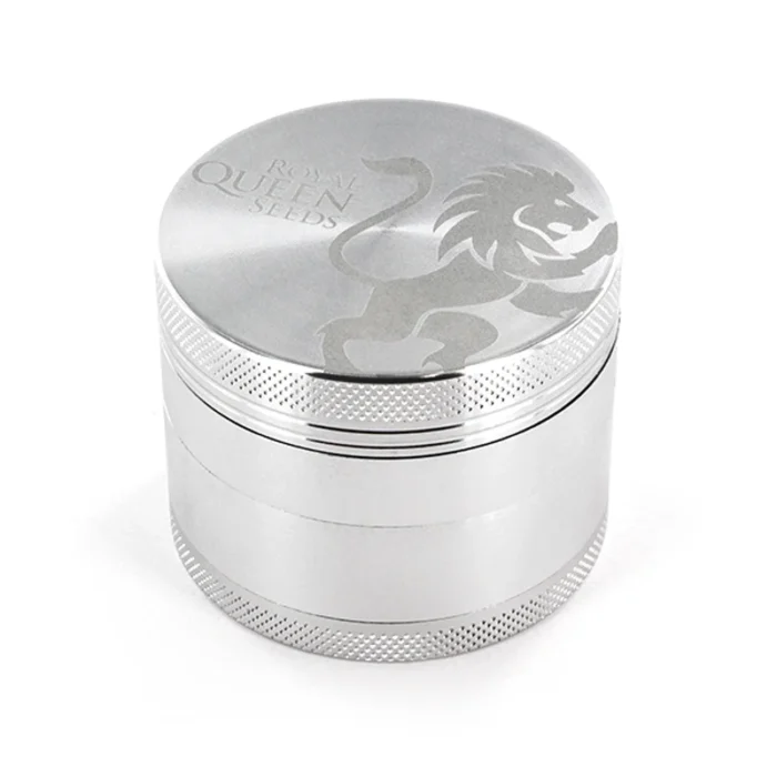 ROYAL QUEEN SEEDS - GRINDER IN METALLO INCISO | 55mm - immagine 2