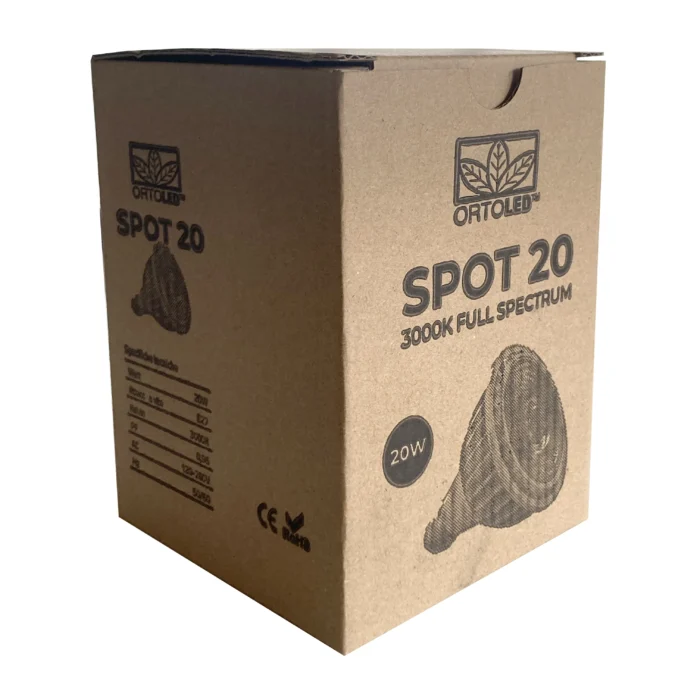ORTOLED - SPOT 20 LED COB TOTAL AGRO | 20W PER PORTALAMPADA E27 - immagine 2