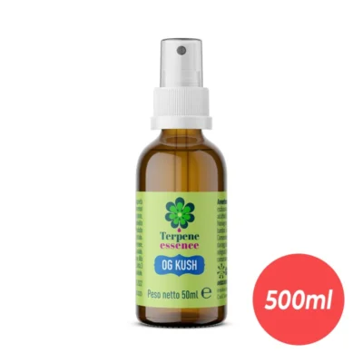 terpene_essence_og_kush_indoorline_500ml.webp TERPENE ESSENCE - OG KUSH TERPENI FLACON | 500ml - immagine 1
