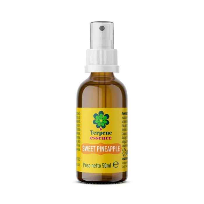 TERPENE ESSENCE - SWEET PINEAPPLE TERPENE WITH SPRAY DIFFUSER | 50ml - Image 1