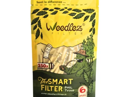 WEEDLEZ - ACTIVATED CARBON PIPE FILTERS | Ø 6mm - 200PZ CLASSIC