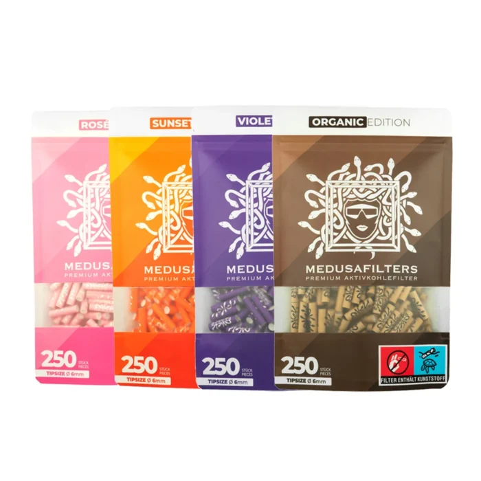 MEDUSA - ACTIVE CARBON FILTERS | 250pcs. - Image 1