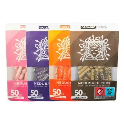 50_family.webp MEDUSA - ACTIVE CARBON FILTERS | 50pcs. - immagine 1