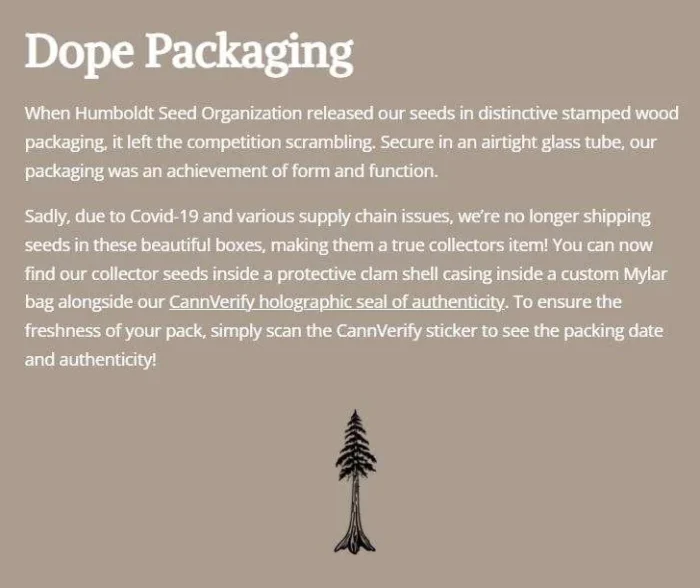 HUMBOLDT SEED ORGANISATION - PINEAPPLE SKUNK FEM – Image 3