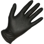 QNUBU - PROFESSIONAL NITRILE GLOVES BLACK | DIAMOND
