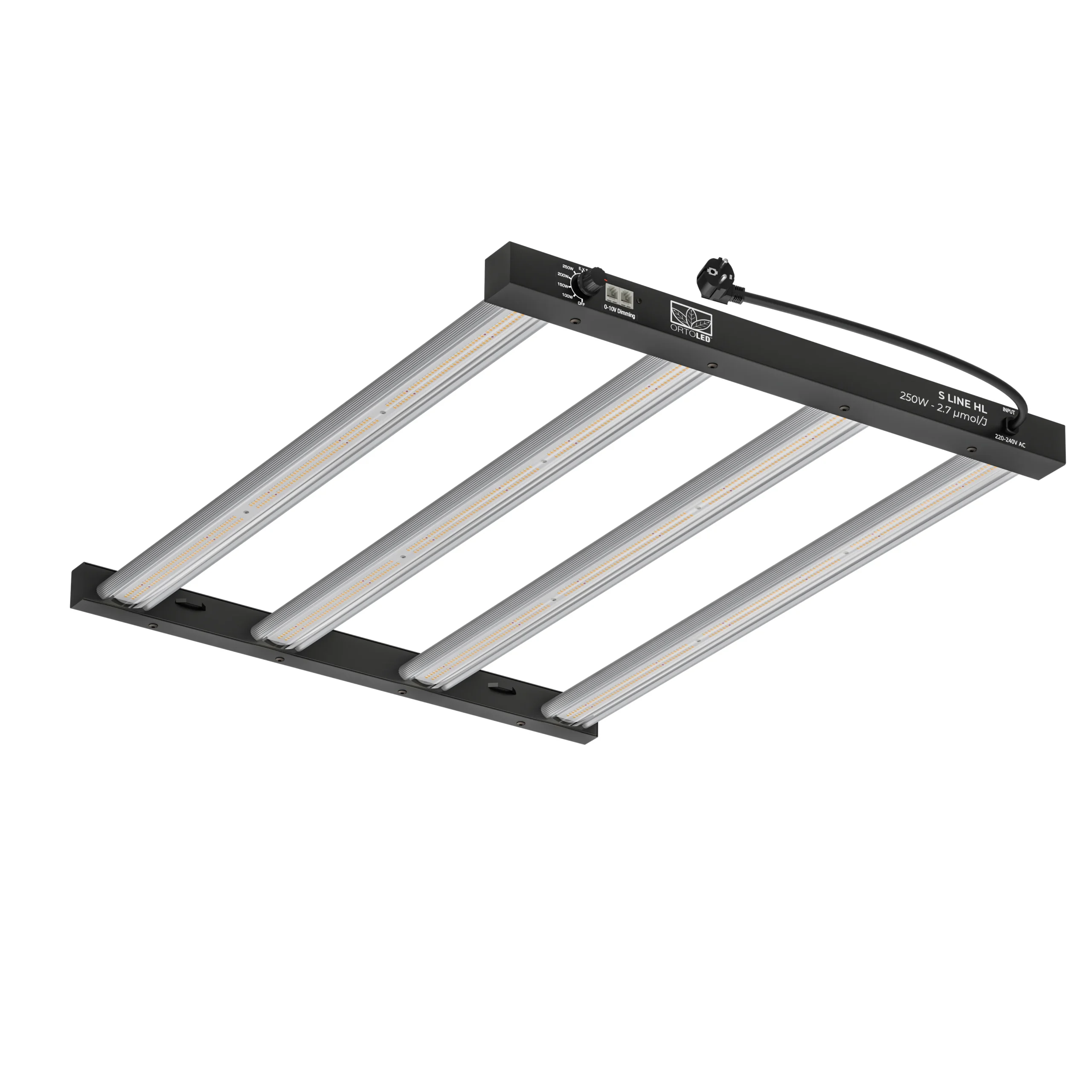 ORTOLED-S-LINE-HL-250W-web.webp ORTOLED - S LINE HL BAR LIGHT (2.7 µmol/J) | 250W - Image 1