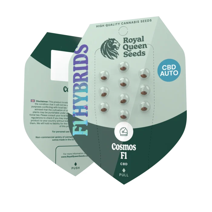 ROYAL QUEEN SEEDS - COSMOS F1 AUTOFLOWERING CBD - immagine 2