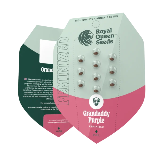 ROYAL QUEEN SEEDS - GRANDDADDY PURPLE FEM (USA PREMIUM) - immagine 2