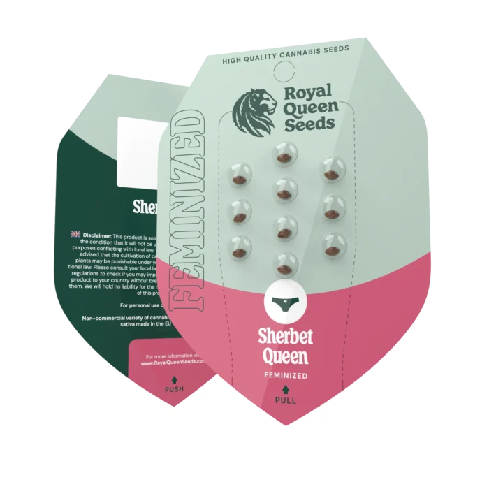 ROYAL QUEEN SEEDS - SHERBET QUEEN FEM (USA PREMIUM) – Image 2