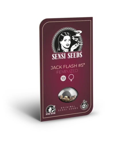 BANCO DE SEMILLAS SENSI - JACK FLASH #5 FEM - Imagen 4