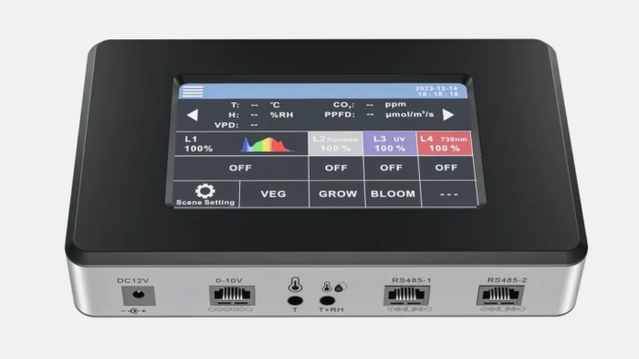 ORTOLED - CENTRALINA CONTROLLER 0-10 & PWM 2 CANALI EC4330 - immagine 1