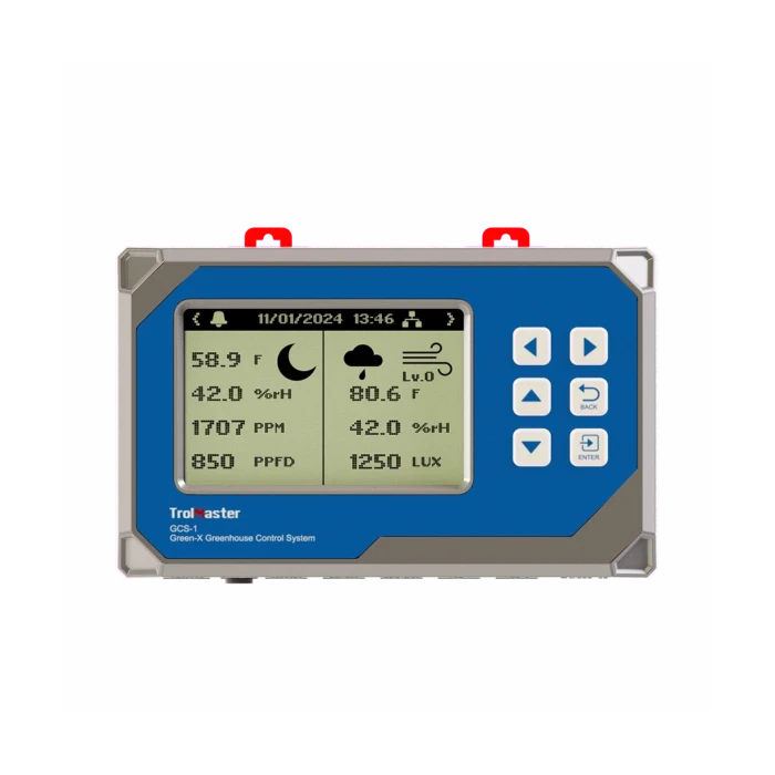 TROLMASTER - GREEN-X CONTROLLER PER SERRA GCS1 4-IN-1 (TEMP, HUMI, LUCE, CO2) - immagine 3