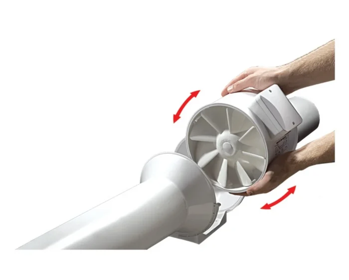 ESTRATTORE - TT100 BI-POTENZA PORTATA 145 - 187 MC/H VENTS  NON CABLATO - immagine 2