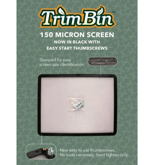 TRIMBIN - RETE DI RICAMBIO PER VASSOIO DA TRIMMING, PULIZIA E RACCOLTO | 220 MICRON - immagine 3