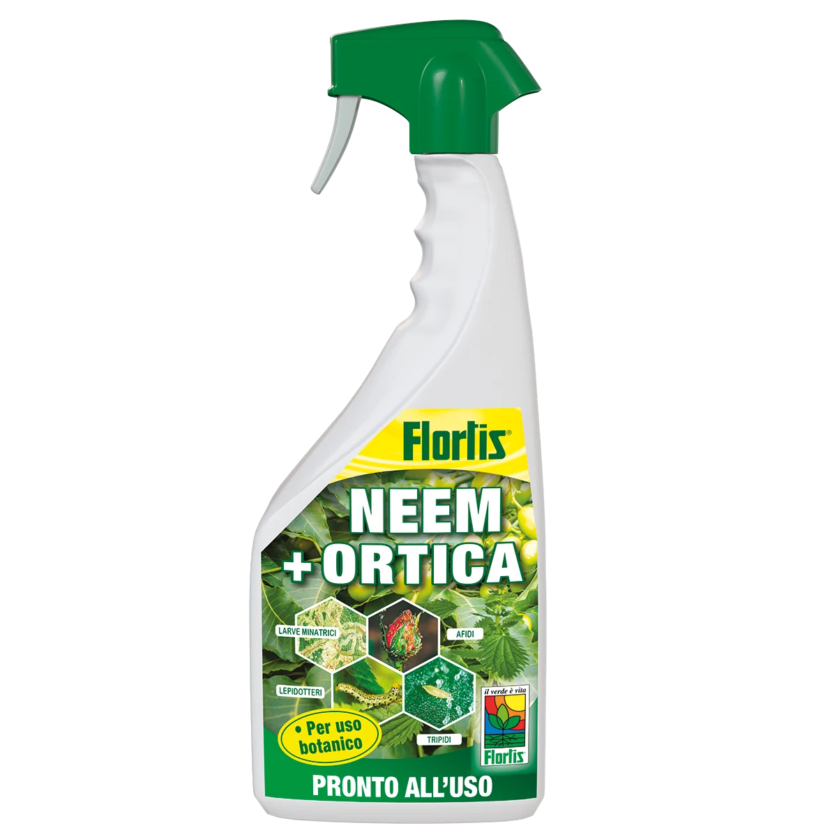 NEEM-ORTICA.webp FLORTIS - OLIO DI NEEM PIU' ORTICA SPRAY 1 L - immagine 1