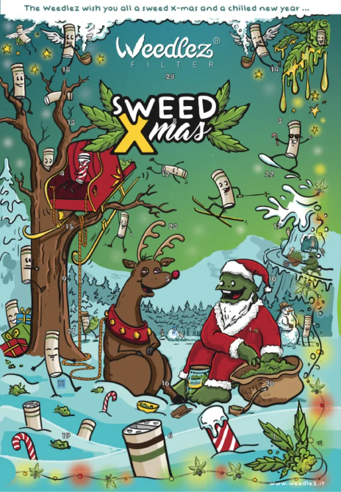 WEEDLEZ - CALENDRIER DE L'AVENT | 2025 – Image 2