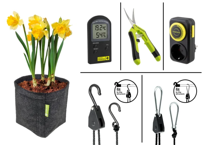 GARDEN HIGHPRO - GROWKIT 80H -KIT COLTIVAZIONE COMPLETO | 150W (80x80x180cm) - immagine 5