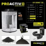 GARDEN HIGHPRO - GROWKIT 120H -KIT COLTIVAZIONE COMPLETO | 300W (120x60x180cm) - immagine 6