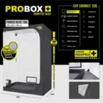 GARDEN HIGHPRO - GROWKIT 120H -KIT COLTIVAZIONE COMPLETO | 300W (120x60x180cm) - immagine 2