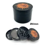 BARNEY'S FARM - GRINDER DE METAL NEGRO - Imagen 6