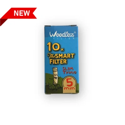 WEEDLEZ - FILTROS DE CARBONO ACTIVO | SLIM CLASSIC Ø 5mm -10pcs. | EXPOSITOR DE 30 PAQUETES - Imagen 2