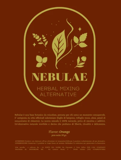 NEBULAE ORANGE- BASE BOTANICA PARA MEZCLAR SIN NICOTINA | 30 GRAMOS - Imagen 3