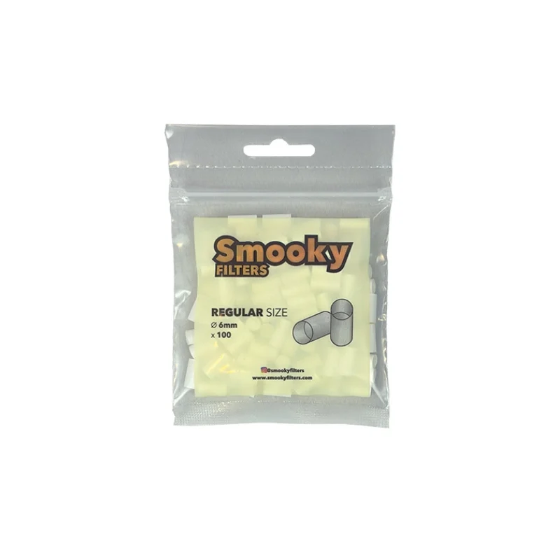 indoorline_smokey_2.webp SMOOKEY - FILTROS BIODEGRADABLES | Ø 6mm - 100pcs. - Imagen 1